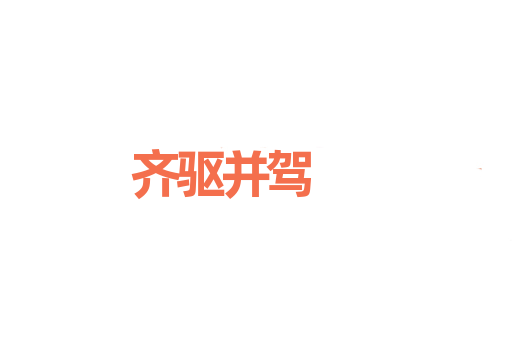 齐驱并驾
